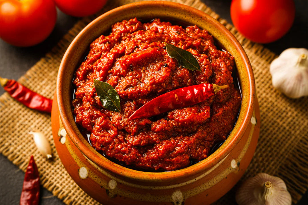 Tomato Garlic Pickle
