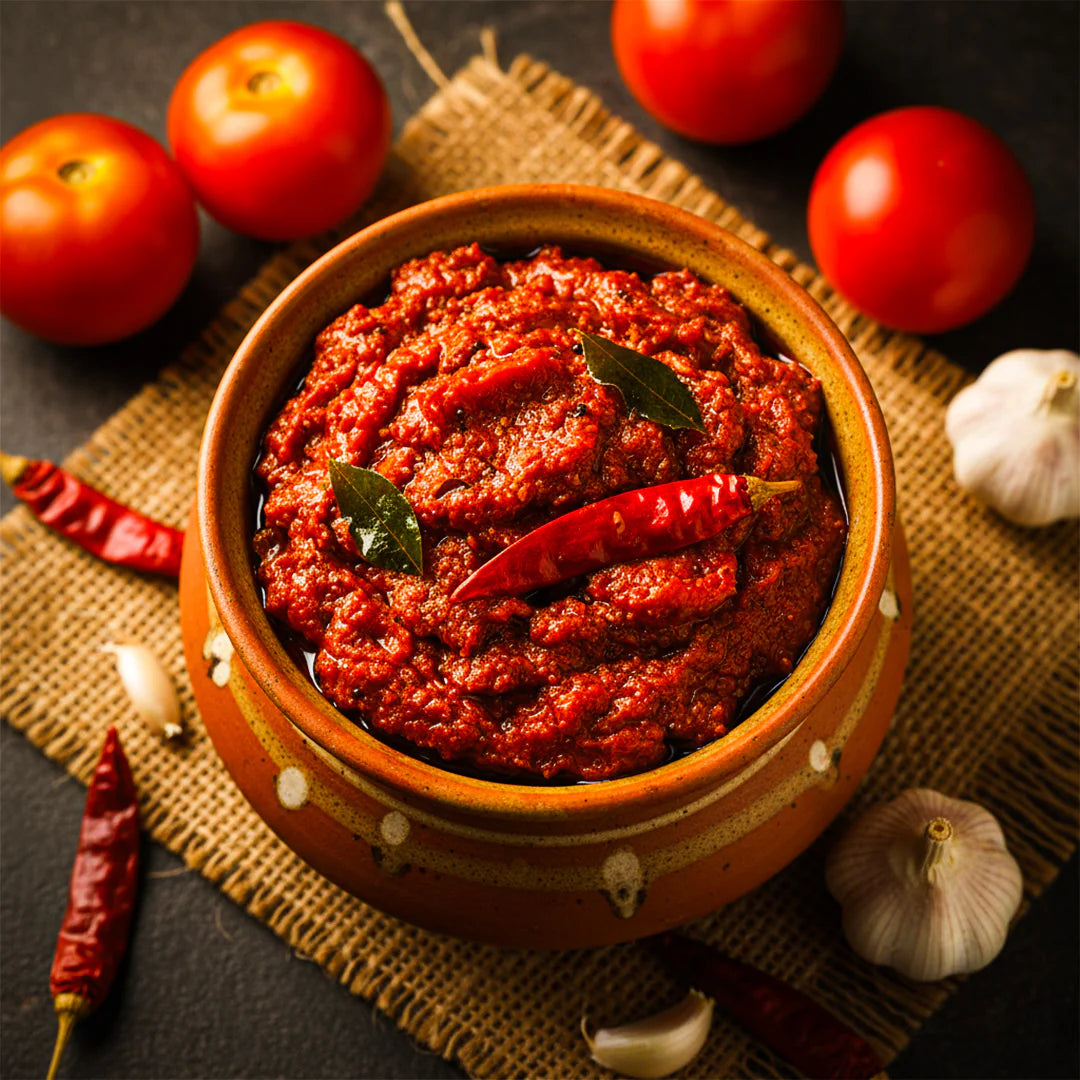 Tomato Garlic Pickle - 200gms