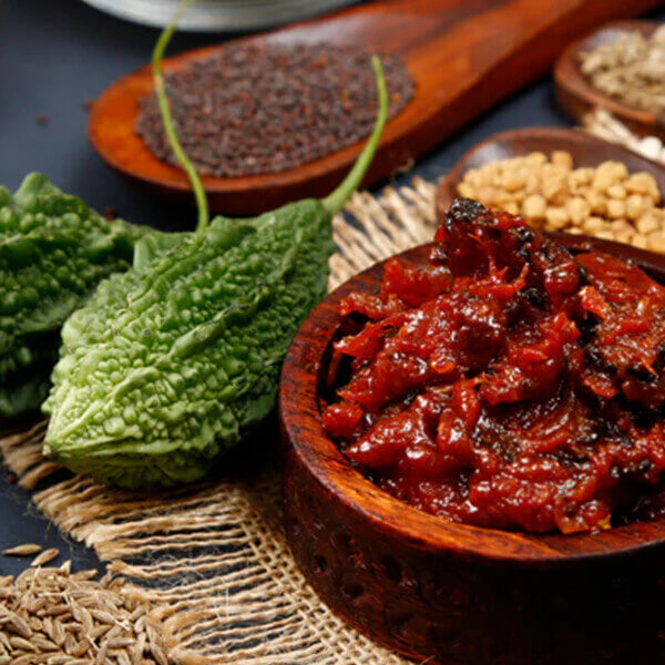 Bittergourd (Pavakkai) Pickle – 250gms - NirmalyamFoods