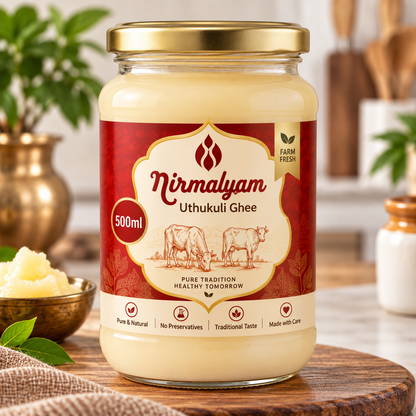 Uthukuli Buffalo (Cooking) Ghee -500ml - NirmalyamFoods