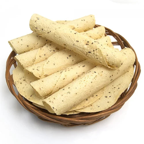 Punjabi Lijjat Papad (Punjabi Masala Papad) - NirmalyamFoods